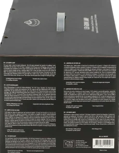 Serre avec lampe de croissance design (Noir)