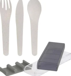 Set de couverts à emporter Eco concept (Gris)