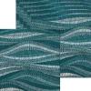 Set de table en vinyle 40 x 30 cm (Lot de 6) (Vagues)