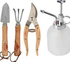 Set d'outils pour plantes d'appartement en acier inoxydable