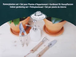 Set d'outils pour plantes d'appartement en acier inoxydable