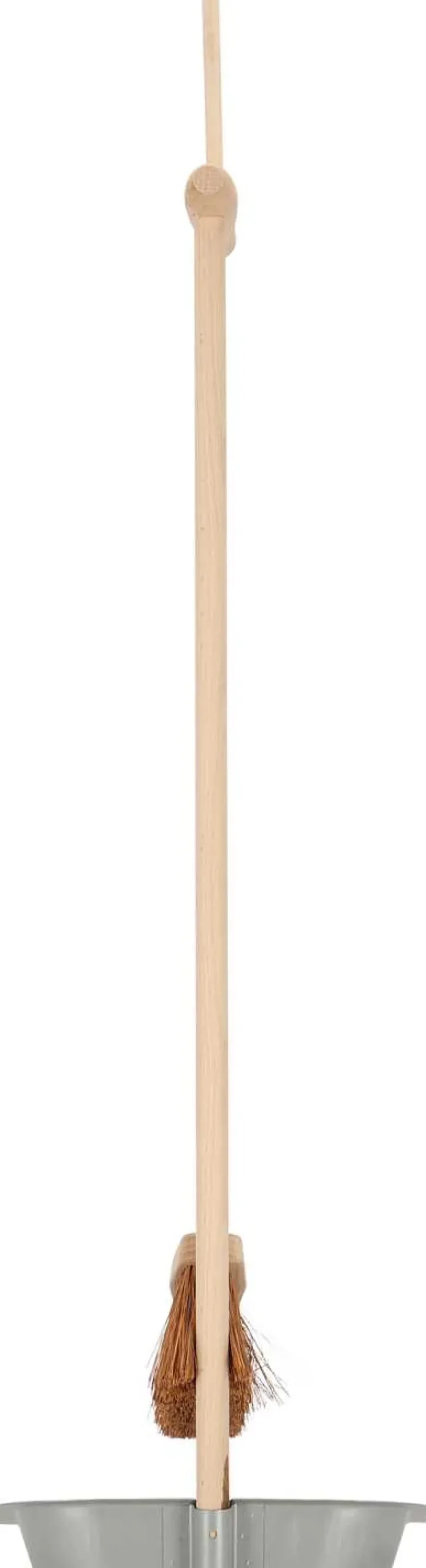 Set pelle et balai en bois dde hêtre et acier