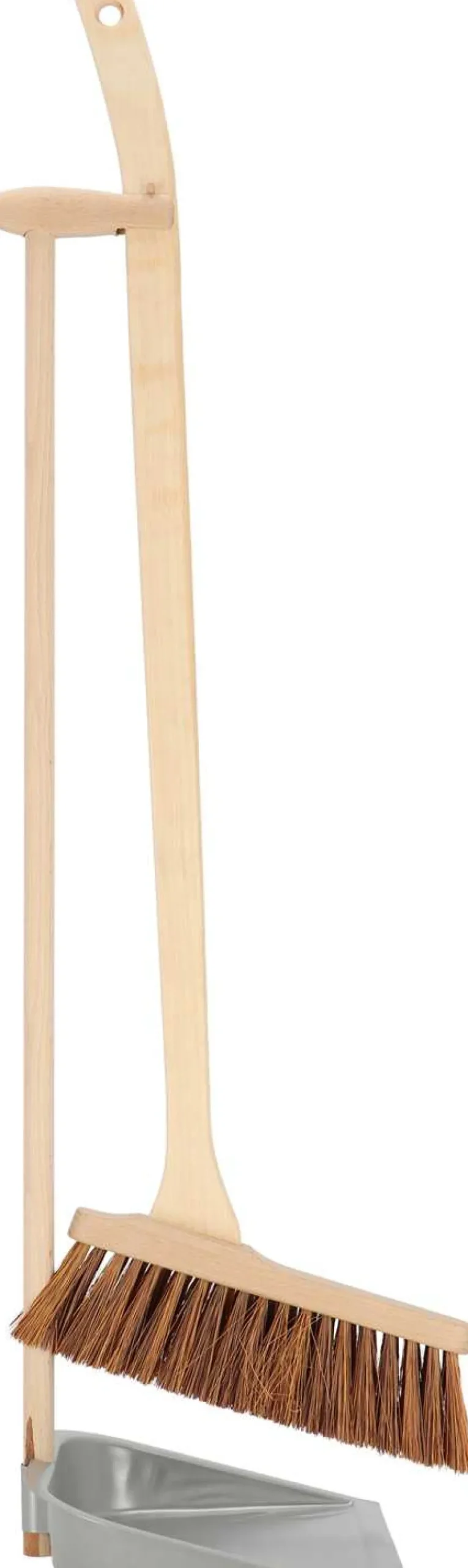 Set pelle et balai en bois dde hêtre et acier
