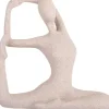 Statue en polyrésine Yoga Bow (Gris clair)