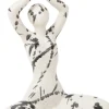 Statuette yoga en céramique Zoyasplash