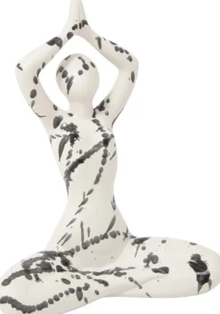 Statuette yoga en céramique Zoyasplash