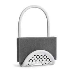 Support accessoires robinet (Blanc)