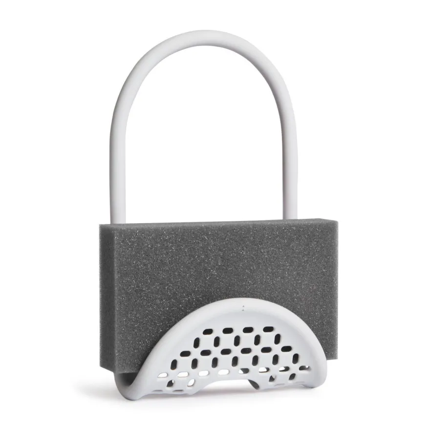 Support accessoires robinet (Blanc)