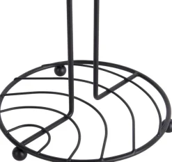 Support à essuie-tout en métal Wired (Noir)