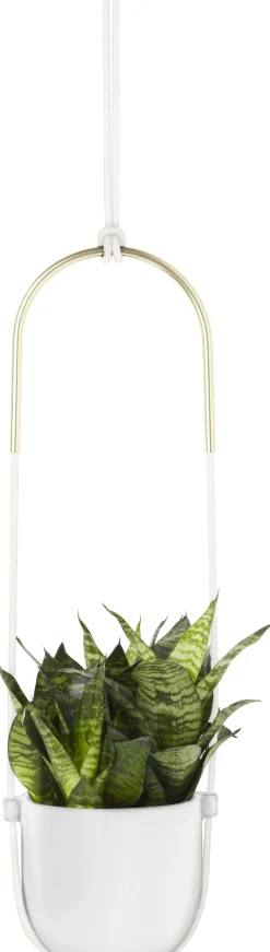 Support à plantes en céramique Bolo (Blanc)