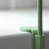 Support à plantes rondà fixer hauteur réglable vert (20.9 x 14 cm)