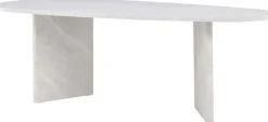 Table de repas ovale 220 x 100 cm Grönvik (Blanc)