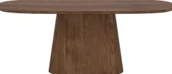 Table de repas ovale 200 x 90 cm Stjärnö (Mocca)