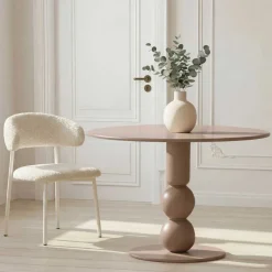 Table de repas ronde Ø110 cm Boule
