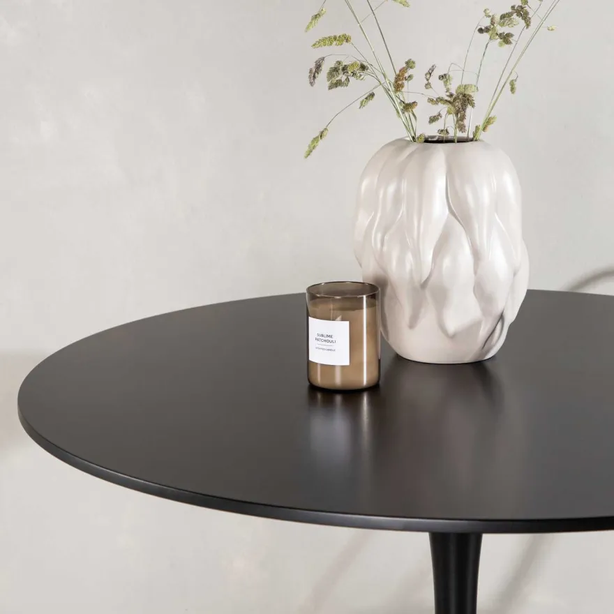 Table de repas ronde ⌀100 cm Glade (Noir)