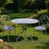 Table ronde en fer 70 cm Belle Époque