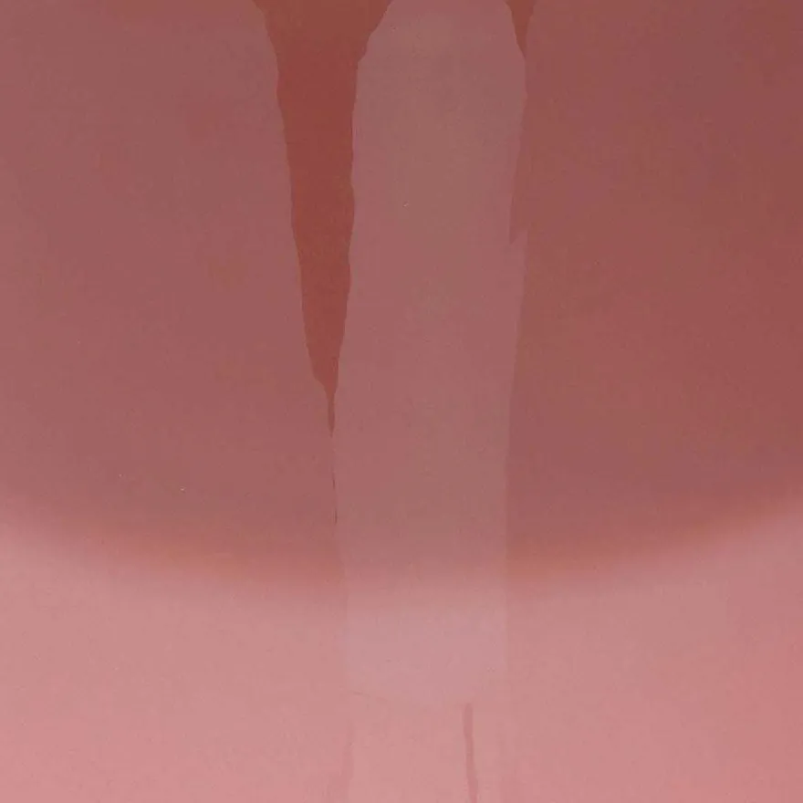 Tabouret en métal bicolore Borrar (Rose)