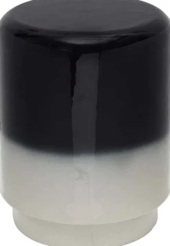 Tabouret en métal bicolore Borrar (Gris)