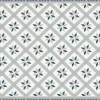 Tapis intérieur extérieur carreaux de ciment petites étoiles (135 x 90 cm)
