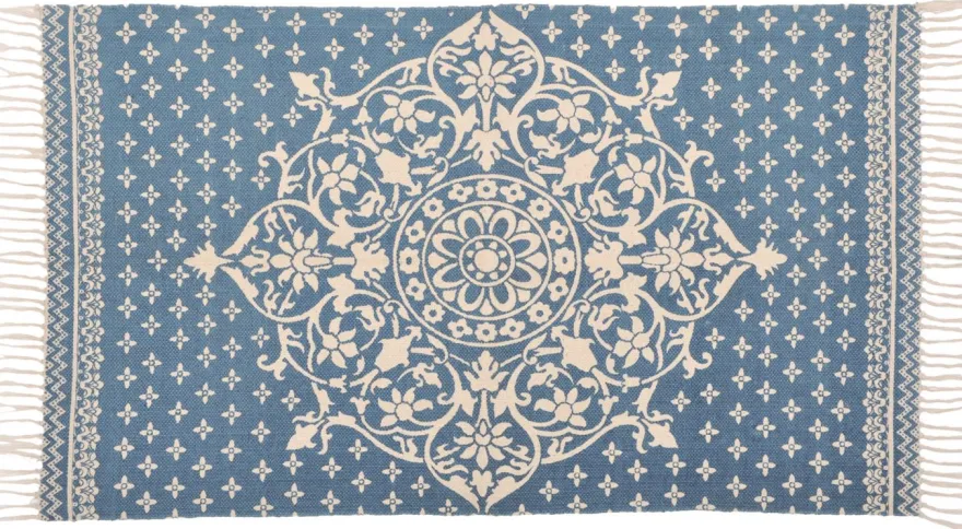 Tapis oriental en coton90 x 150 cm