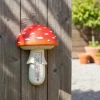 Thermomètre en résine Amanite