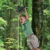 Tyrolienne pour enfant (Vert)